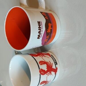 Duncan Donuts Maine Mug and Lobster Mug